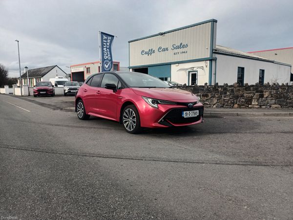Toyota Corolla Hatchback, Petrol Hybrid, 2019, Red