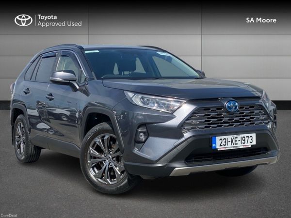 Toyota RAV4 SUV, Petrol Hybrid, 2023, Grey
