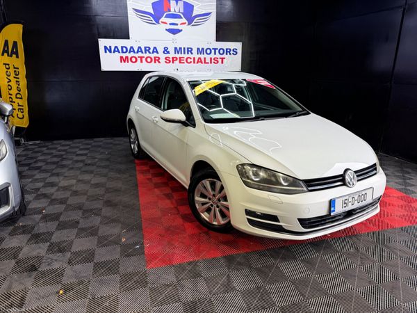 Volkswagen Golf Hatchback, Petrol, 2015, White