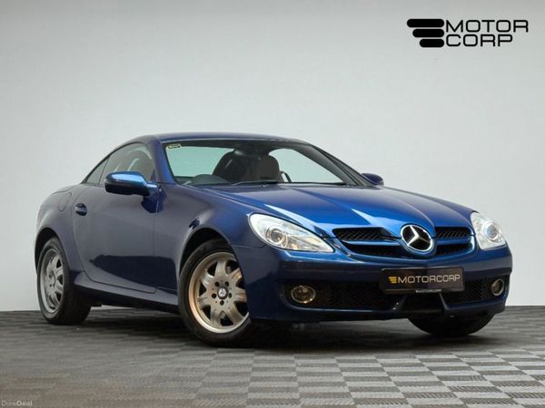 Mercedes-Benz SLK Convertible, Petrol, 2008, Blue