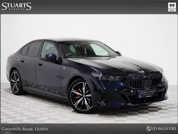 BMW 5-Series Saloon, Petrol Plug-in Hybrid, 2025, Black