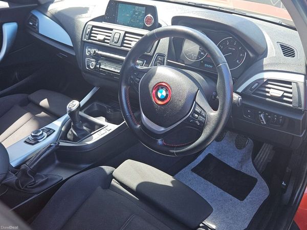BMW 1-Series Hatchback, Diesel, 2014, Orange