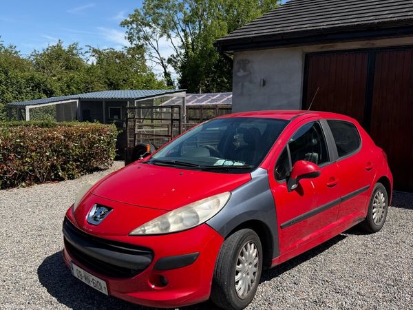 Peugeot 207 Hatchback, Diesel, 2008, Red