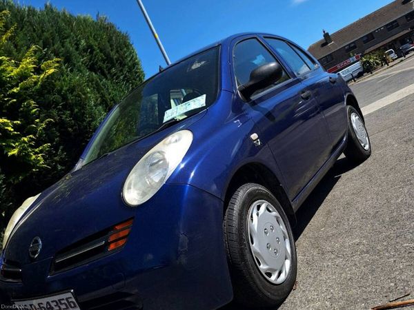 Nissan Micra Hatchback, Petrol, 2005, Blue