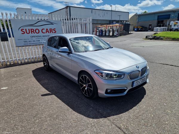 BMW 1-Series Hatchback, Petrol, 2017, Silver