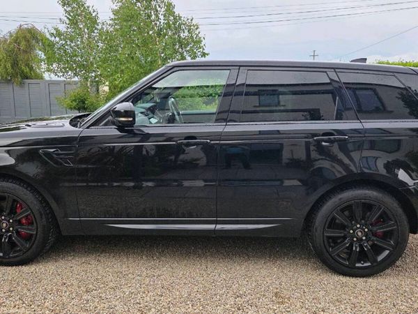 Land Rover Range Rover Sport SUV, Petrol Plug-in Hybrid, 2021, Black