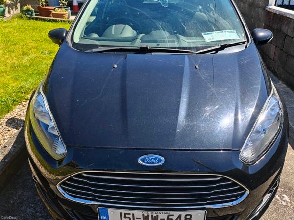 Ford Fiesta Hatchback, Petrol, 2015, Black