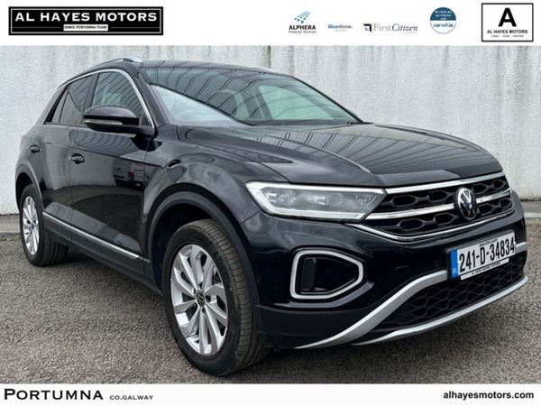 Volkswagen T-Roc SUV, Petrol, 2024, Black