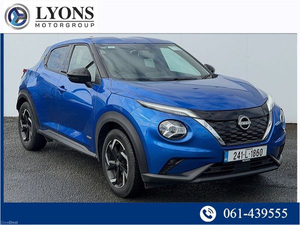Nissan Juke SUV, Petrol Hybrid, 2024, Blue