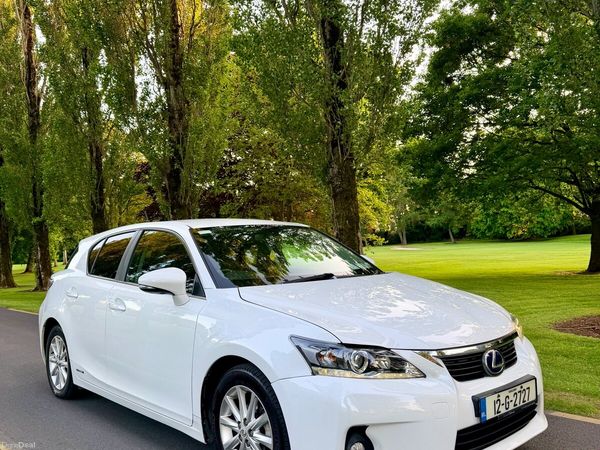 Lexus CT Hatchback, Petrol Hybrid, 2012, White