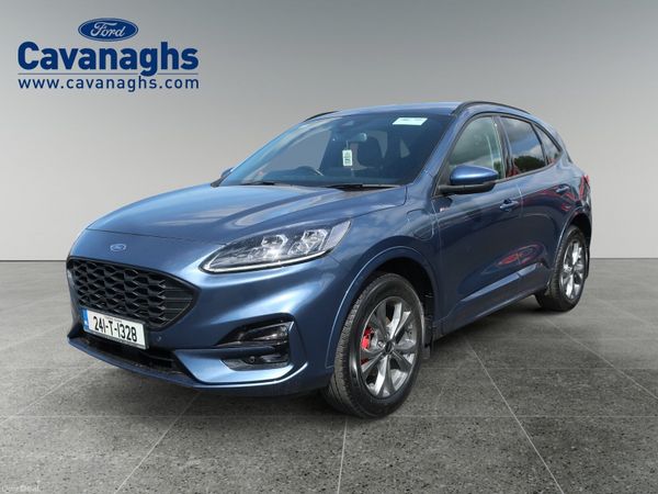 Ford Kuga SUV, Petrol Plug-in Hybrid, 2024, Blue