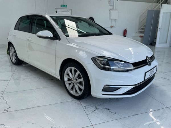 Volkswagen Golf Hatchback, Petrol, 2019, White