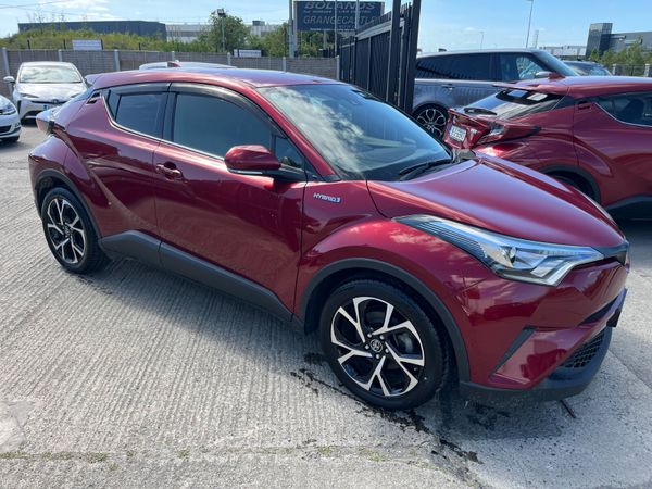 Toyota C-HR Hatchback, Petrol Hybrid, 2017, Red