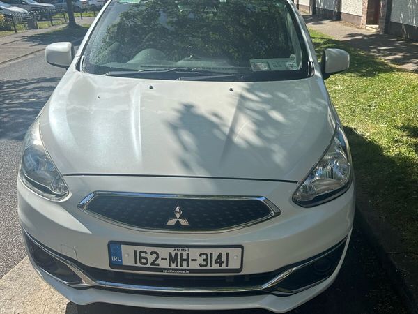 Mitsubishi Mirage Hatchback, Petrol, 2016, White