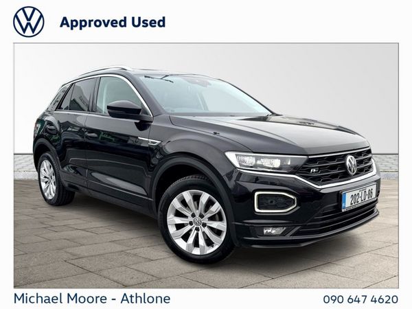 Volkswagen T-Roc SUV, Petrol, 2020, Black