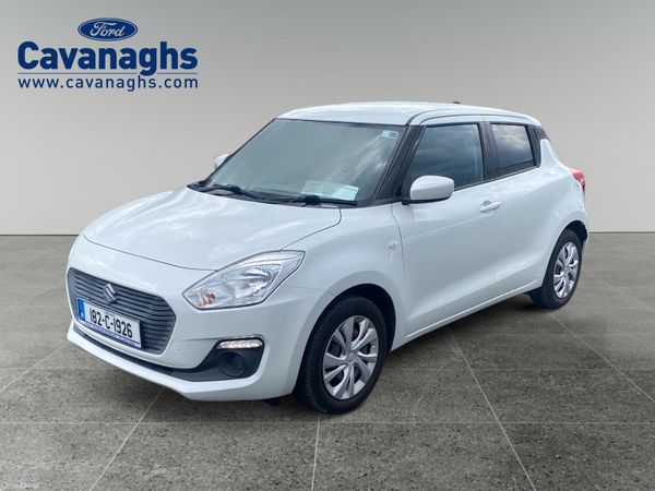 Suzuki Swift Hatchback, Petrol, 2018, White