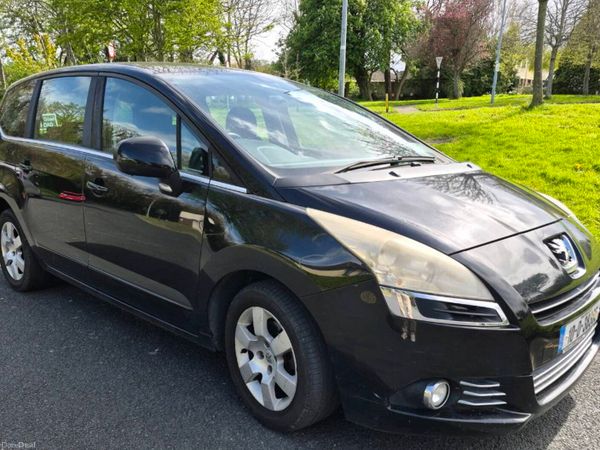 Peugeot 5008 MPV, Diesel, 2010, Black