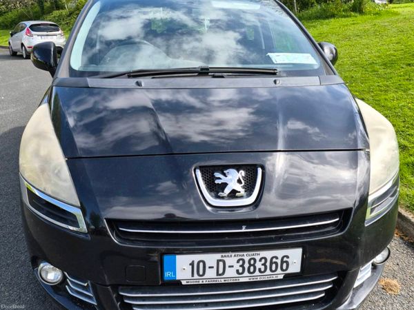 Peugeot 5008 MPV, Diesel, 2010, Black
