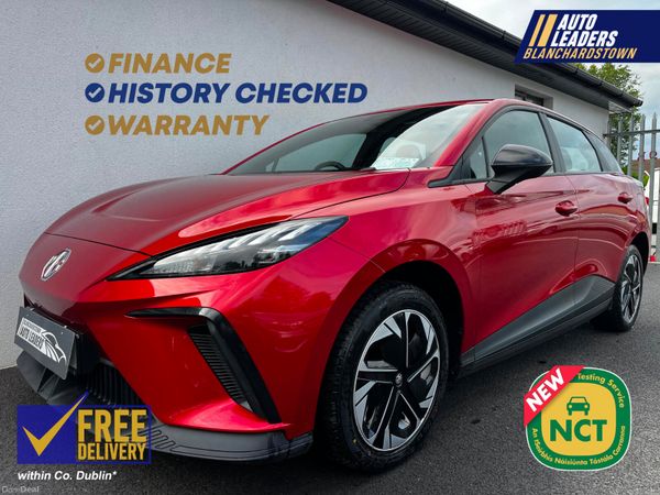 MG MG4 Hatchback, Electric, 2023, Red