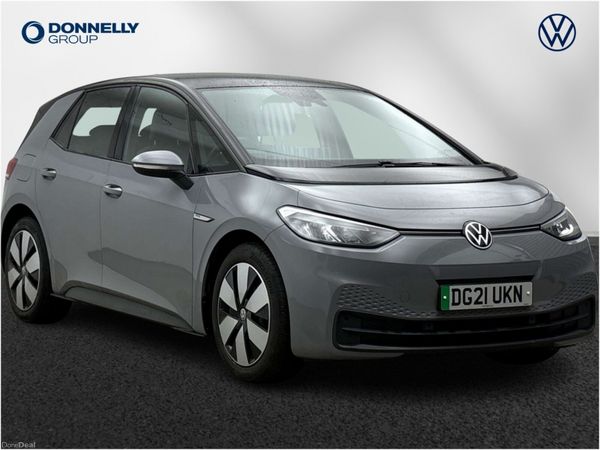 Volkswagen ID.3 Hatchback, Electric, 2021, Grey