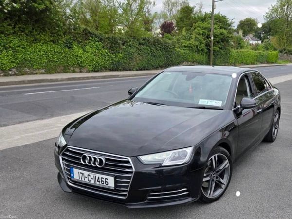 Audi A4 Saloon, Diesel, 2017, Black