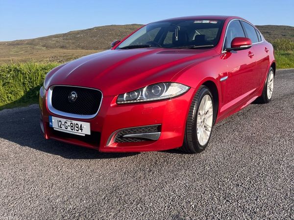 Jaguar XF Saloon, Diesel, 2012, Red
