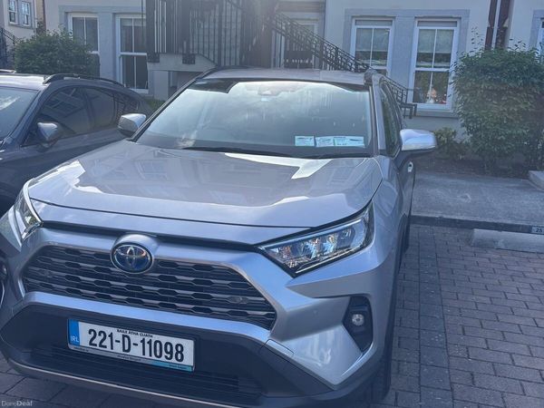 Toyota RAV4 SUV, Petrol Hybrid, 2022, Grey