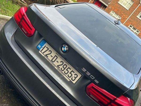 BMW 3-Series Saloon, Petrol Plug-in Hybrid, 2017, Grey