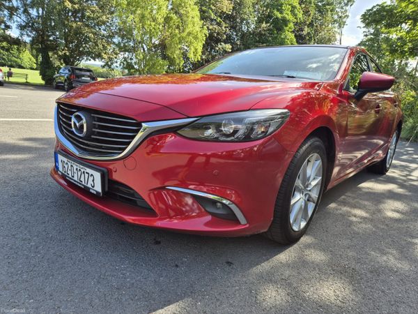 Mazda Mazda6 Saloon, Diesel, 2016, Red