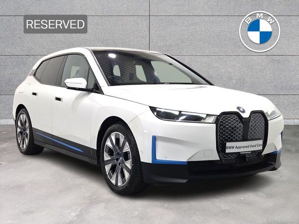 BMW iX SUV, Electric, 2022, White