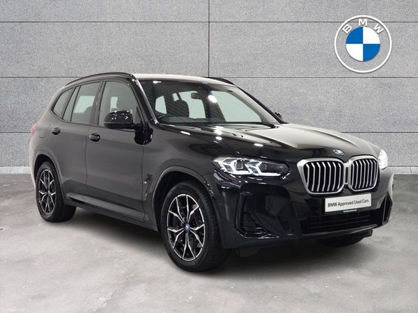 BMW X3 SUV, Petrol Plug-in Hybrid, 2024, Black