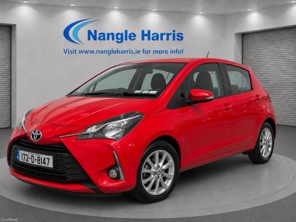 Toyota Yaris Hatchback, Petrol, 2017, Red