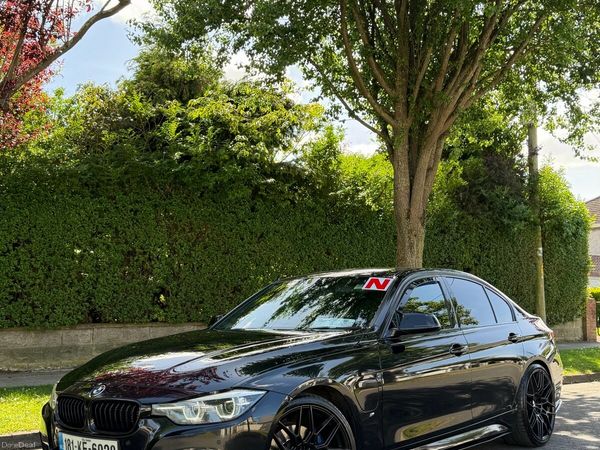 BMW 3-Series Saloon, Petrol Plug-in Hybrid, 2018, Black