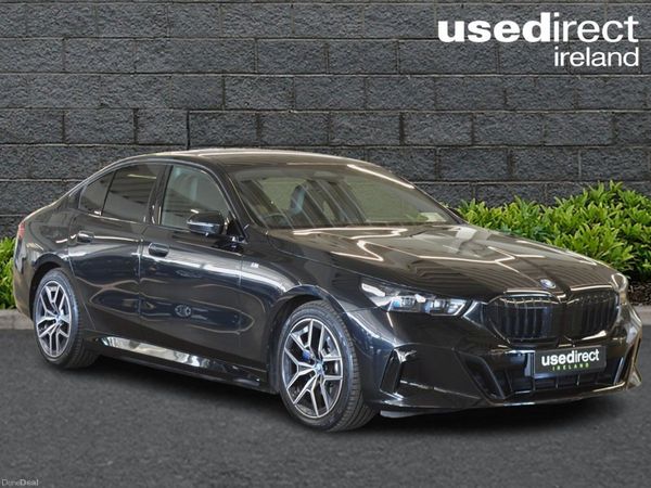 BMW 5-Series Saloon, Petrol Plug-in Hybrid, 2024, Black