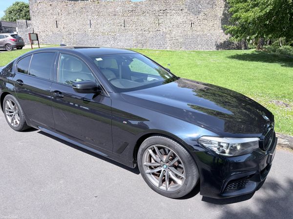 BMW 5-Series Saloon, Diesel, 2019, Black