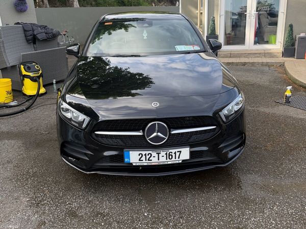 Mercedes-Benz A-Class Saloon, Petrol Plug-in Hybrid, 2021, Black