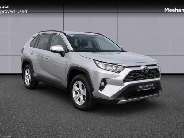 Toyota RAV4 SUV, Petrol Hybrid, 2021, Silver