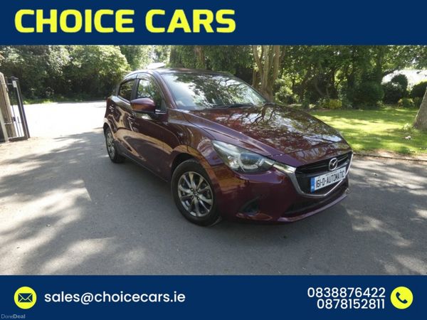Mazda Demio Hatchback, Petrol, 2016, Red