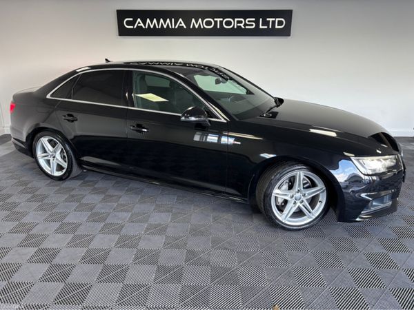 Audi A4 Saloon, Petrol, 2017, Black