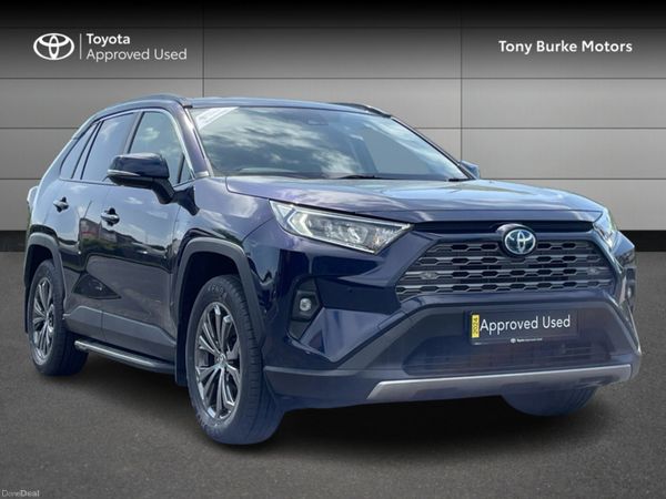 Toyota RAV4 SUV, Petrol Hybrid, 2024, Blue