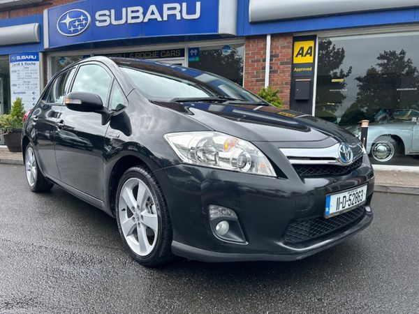Toyota Auris Hatchback, Petrol Hybrid, 2011, Black