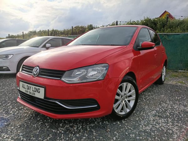Volkswagen Polo Hatchback, Petrol, 2016, Red