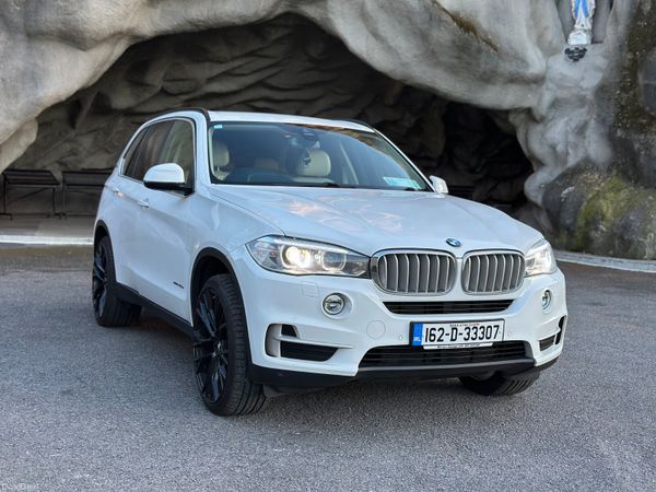 BMW X5 SUV, Petrol Plug-in Hybrid, 2016, White