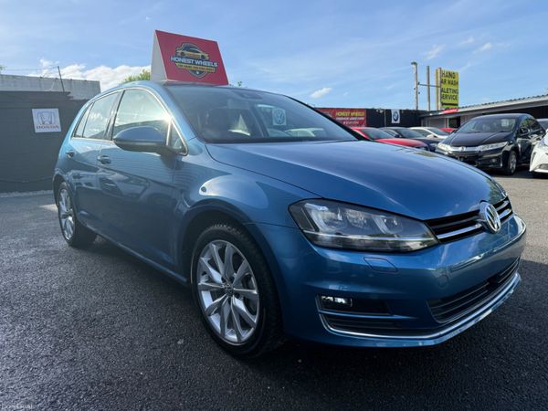 Volkswagen Golf Hatchback, Petrol, 2014, Blue