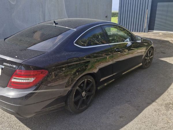 Mercedes-Benz C-Class Coupe, Diesel, 2013, Black
