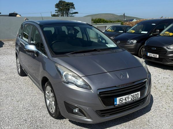 Peugeot 5008 MPV, Diesel, 2015, Grey