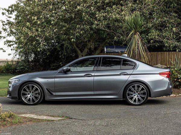 BMW 5-Series Saloon, Diesel, 2017, Blue