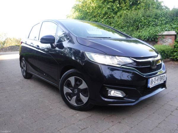 Honda Fit Hatchback, Petrol Hybrid, 2018, Blue