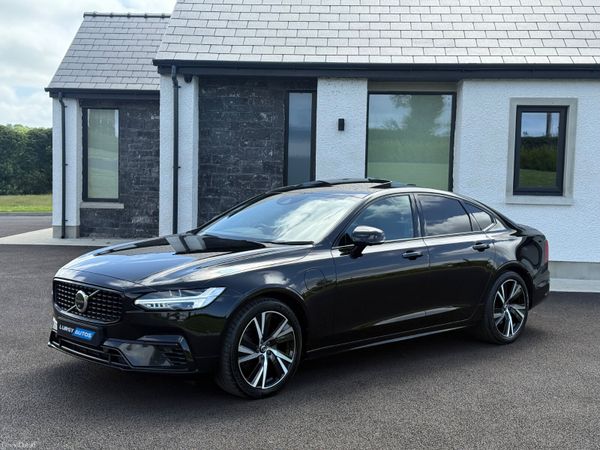 Volvo S90 Saloon, Petrol Hybrid, 2021, Black