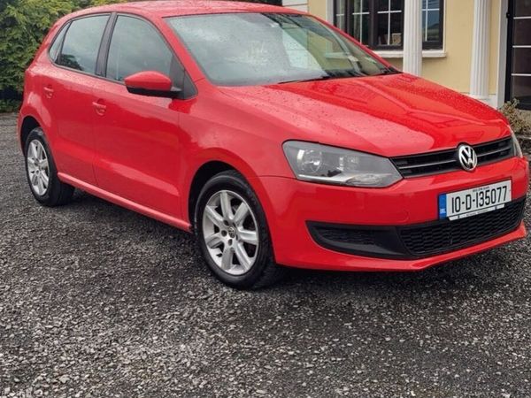 Volkswagen Polo Hatchback, Diesel, 2010, Red